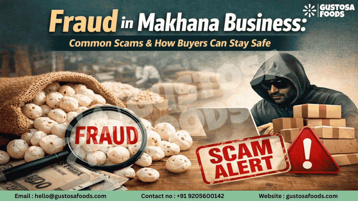 fraud in makhana business