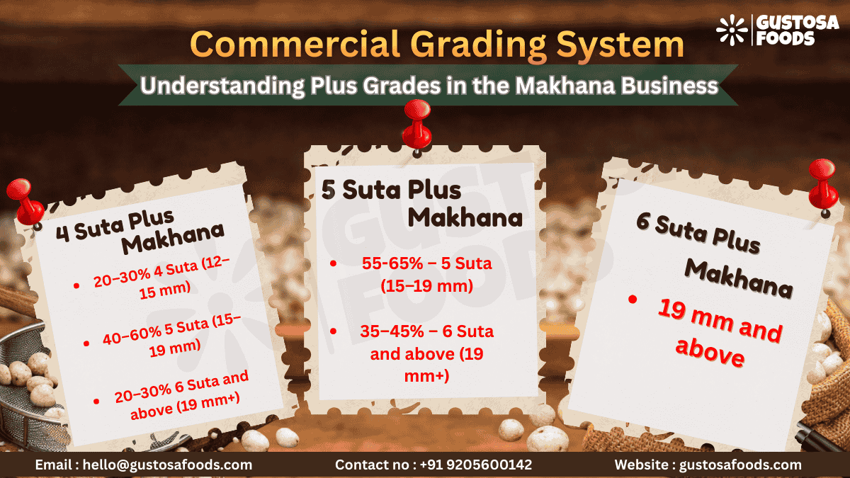 Makhana Size Grading System: 4 Important Commercial Grades You Must Understand